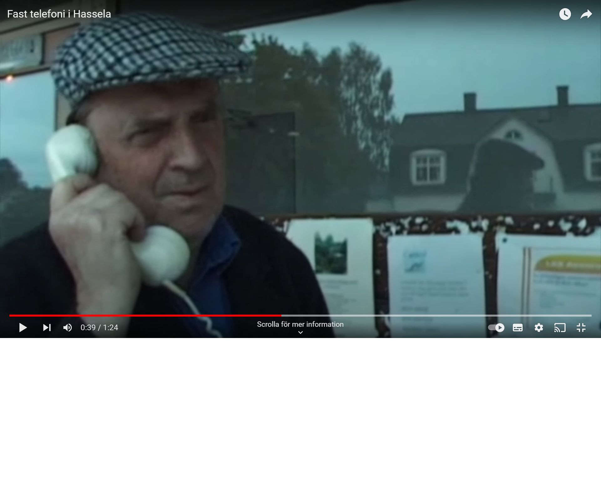 Fast telefoni i Hassela – sevärd kortfilm!